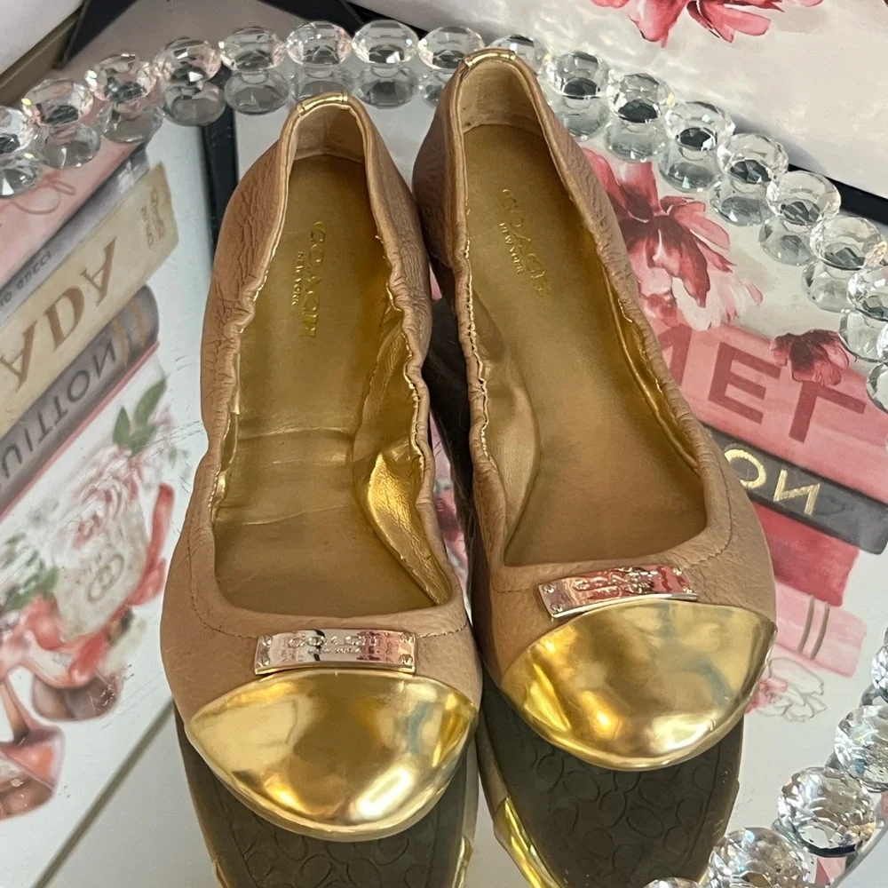 Coach chic flats
